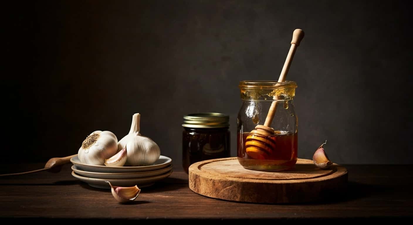 Fermented Garlic Honey: The Bubbling Countertop Jar that Will Quietly Heal Your Soul