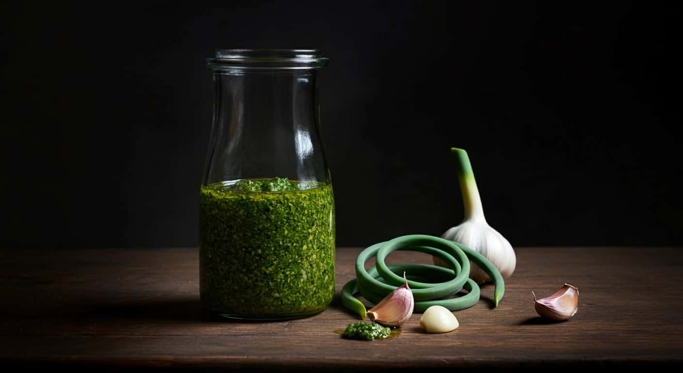 Garlic Scape Pesto: The Vibrant Sauce from the Early Summer Harvest