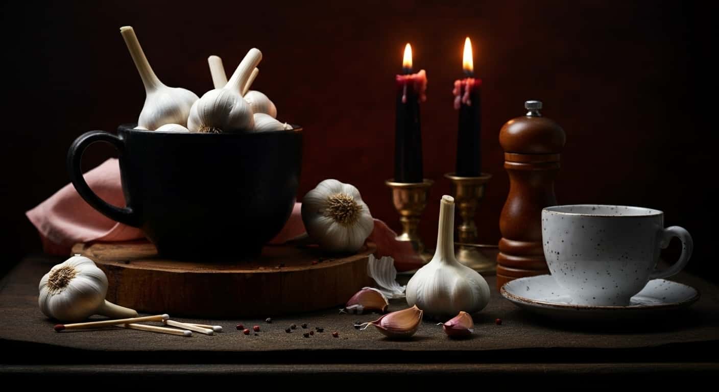 How Garlic Came to Be Associated with Vampires