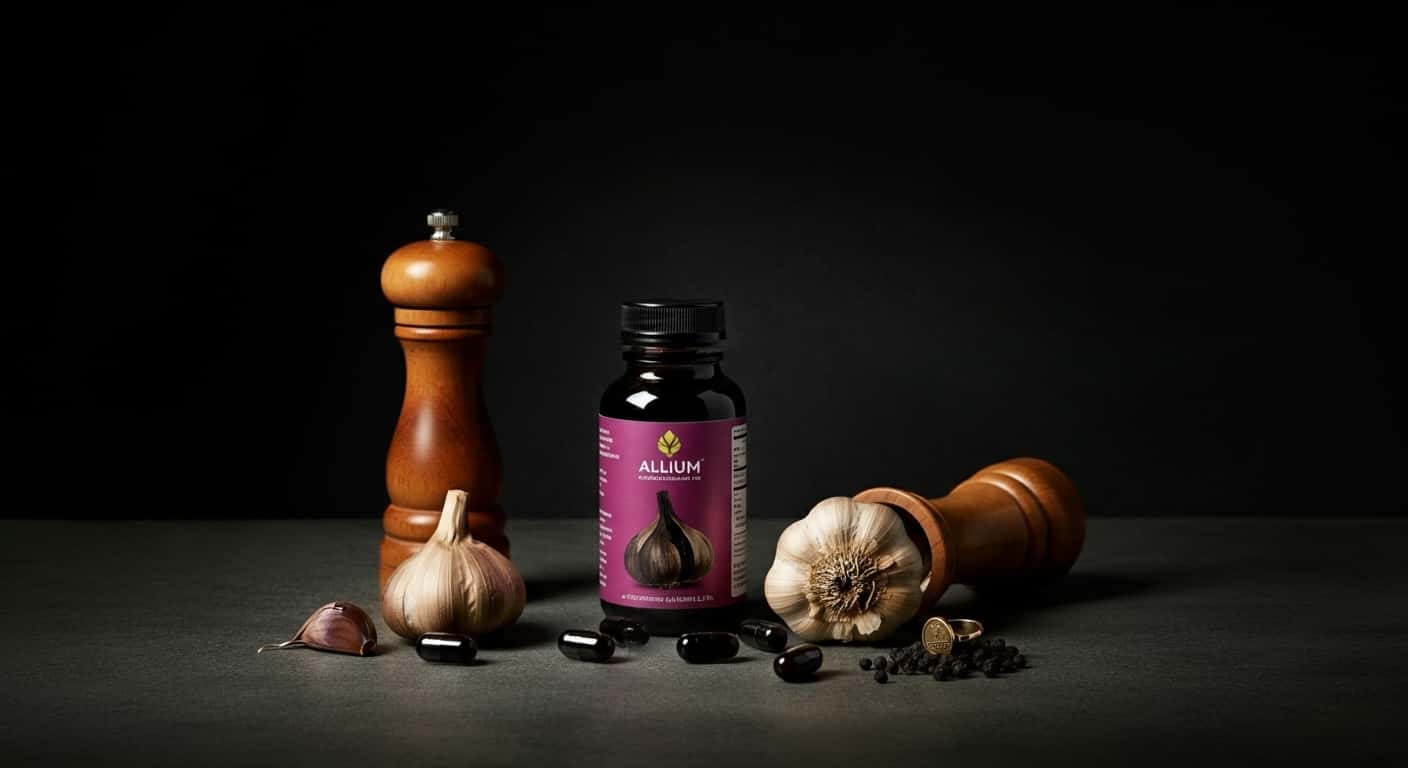Meet Allium: Aged Black Garlic for Modern Life