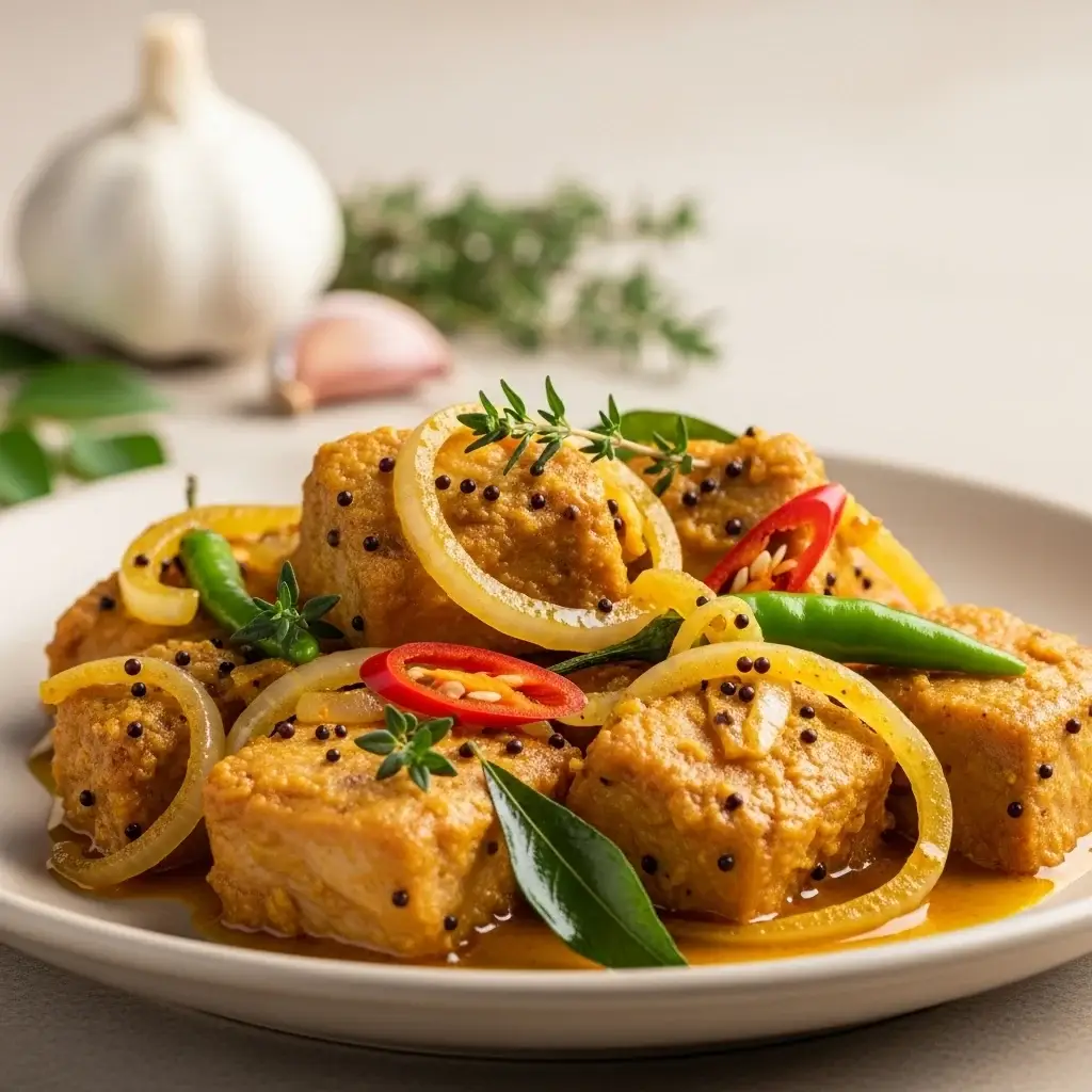 Un sabroso pepinillo isleño: pescado de Mauricio Vindaye (Vindaye de Poisson)