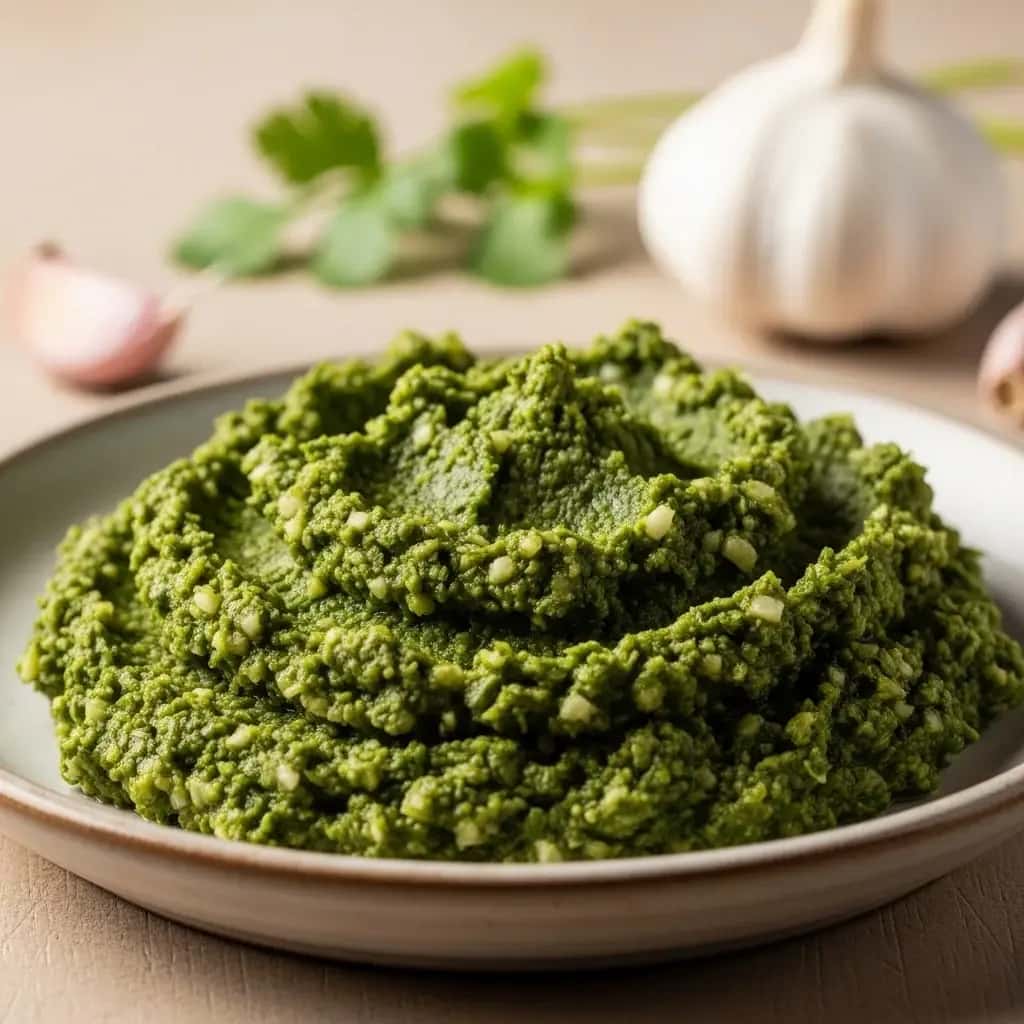 El fuego esmeralda del Cáucaso: la ajika verde georgiana