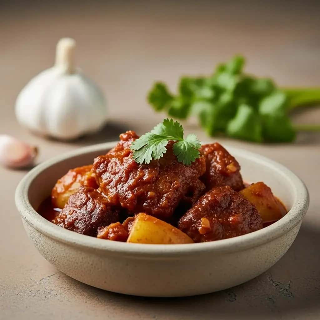 De los antiguos Andes al corazón de Lima: lo último en carne de cerdo y carne de cerdo Guiso De Papa (Carapulcra)