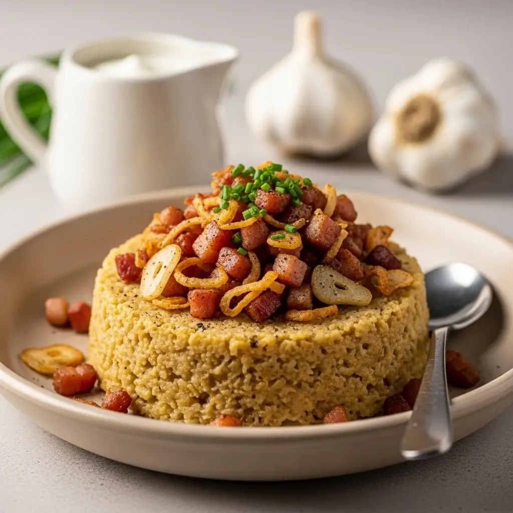 Aus dem slowakischen Herd: Herzhaftes Kartoffel- & Knoblauchbrei (Zemiaková Fučka)