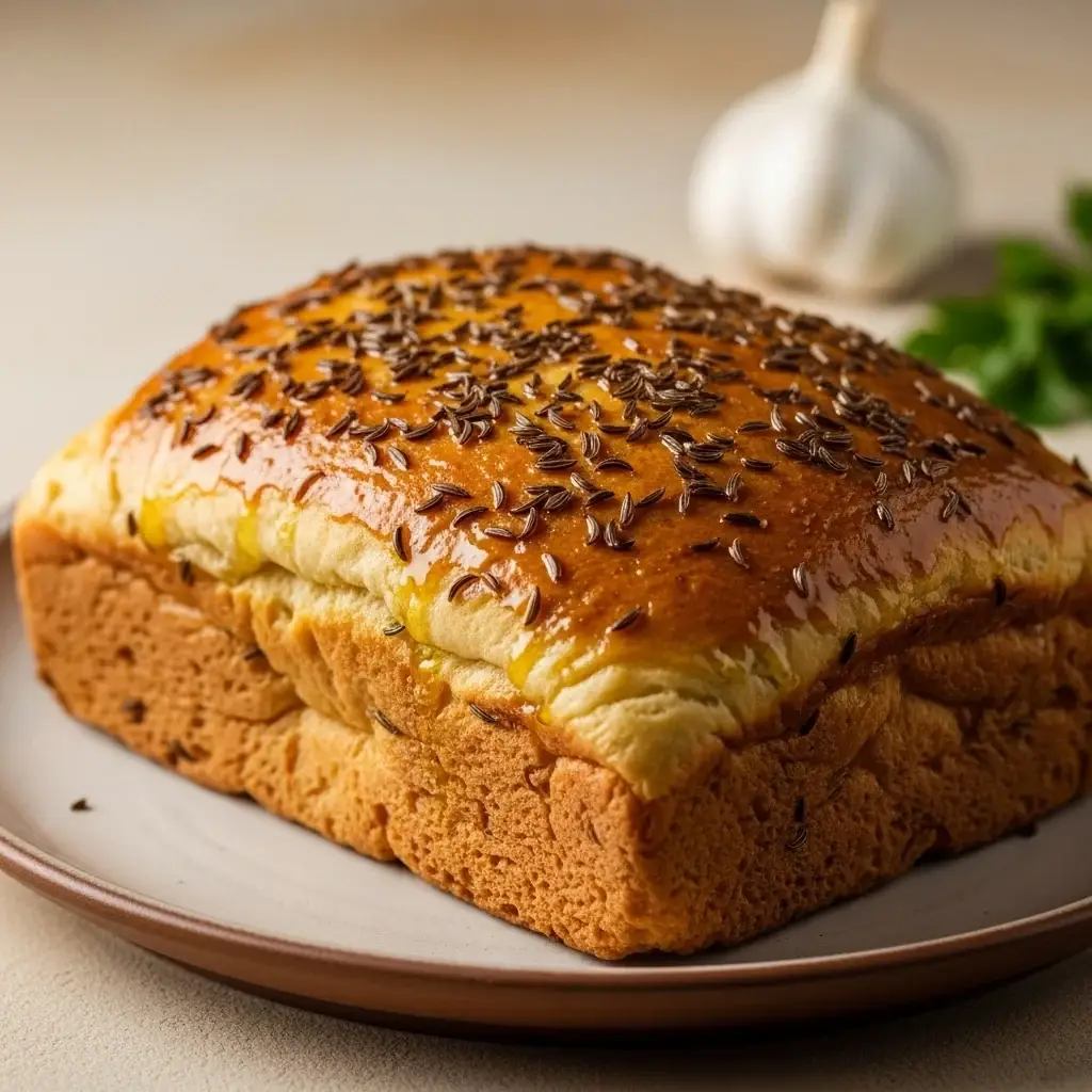 Uma delícia saborosa eslovaca: o melhor bolo de alho fermentado (Cesnakový Kysnutý Koláč)
