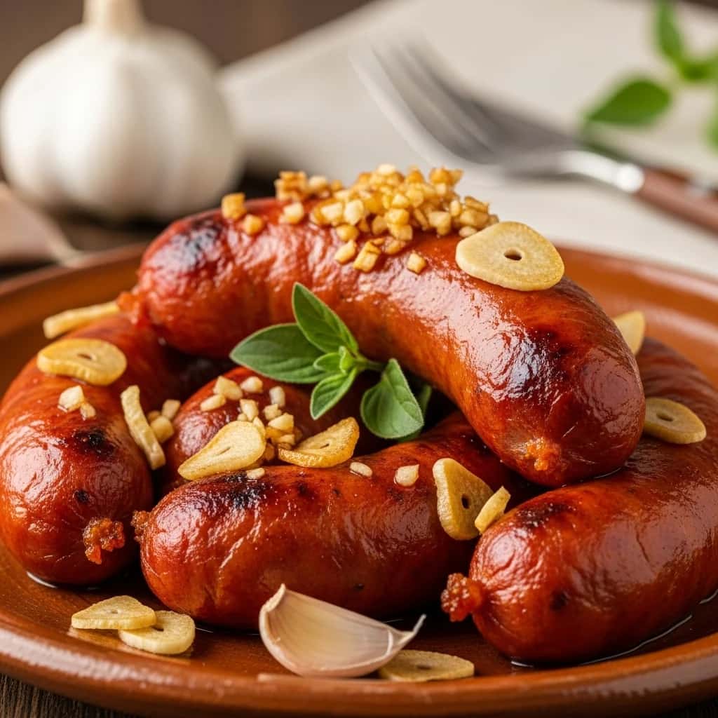 Un avant-goût du Yucatán : Saucisse à l'ail fumée faite maison (Longaniza de Valladolid)