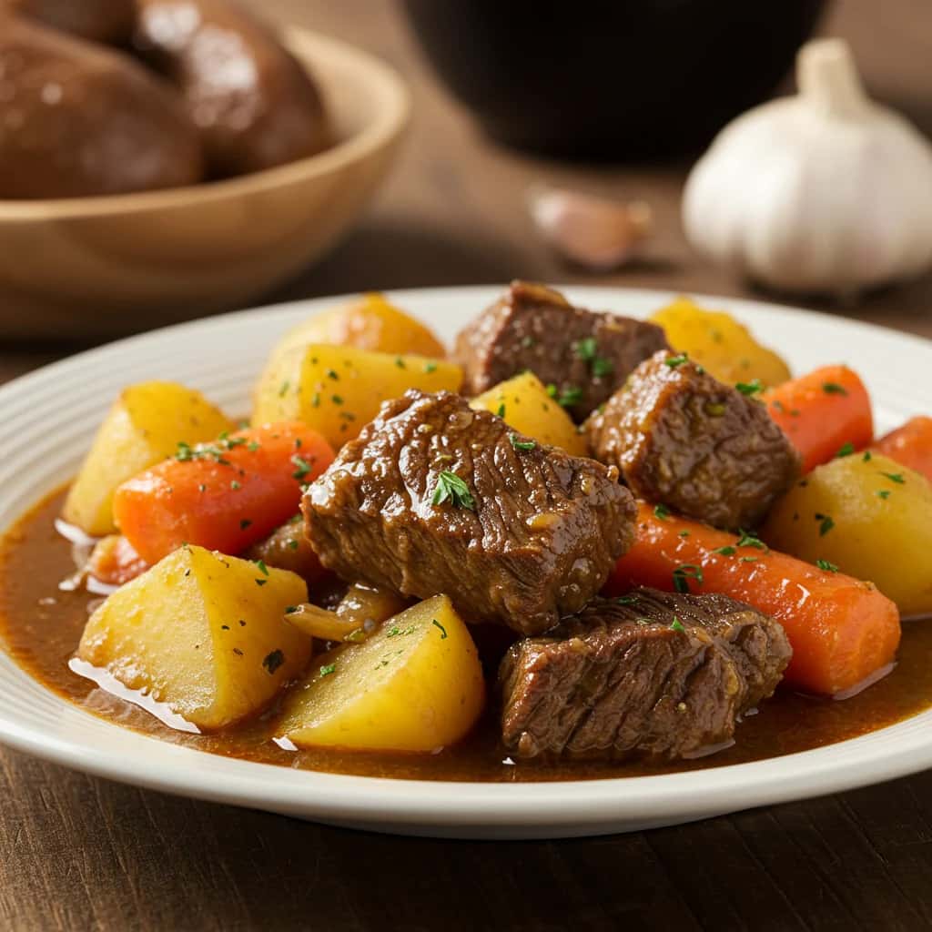 A Taste of the Veld: Namibian Garlic Potjiekos