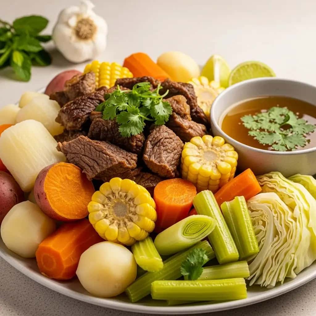 Peru's Hearty 'Boiled Dinner': Garlicky Sancochado