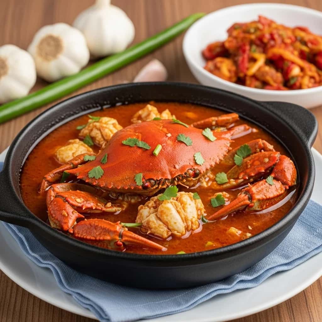De la Costa de Veracruz: Un Ardiente Ajo & Guiso de Cangrejo (Chilpachole de Jaiba)