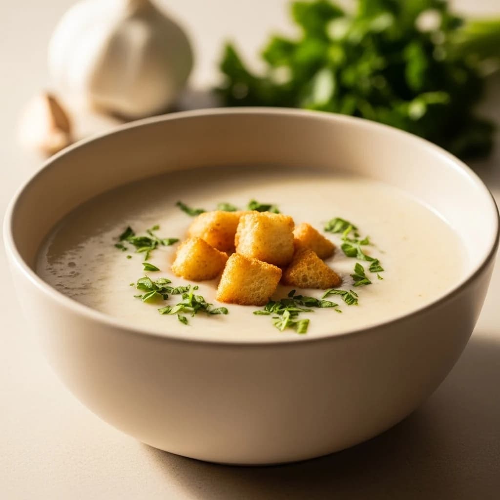 Von der Grünen Insel: Eine überraschend subtile irische Knoblauchsuppe