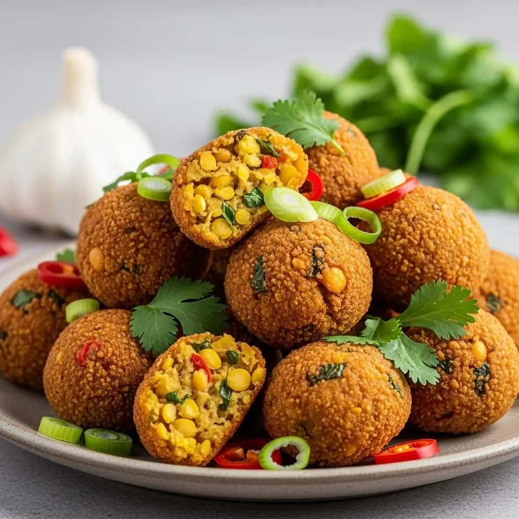 Island Crunch: los famosos buñuelos de chile y ajo de Mauricio (Gâteau Piment)