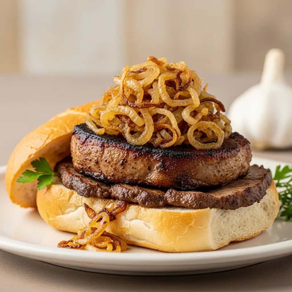 Ein Vorgeschmack auf den Markt: Slowakischer Knoblauch-Zigeunerbraten (Cigánska Pečienka)