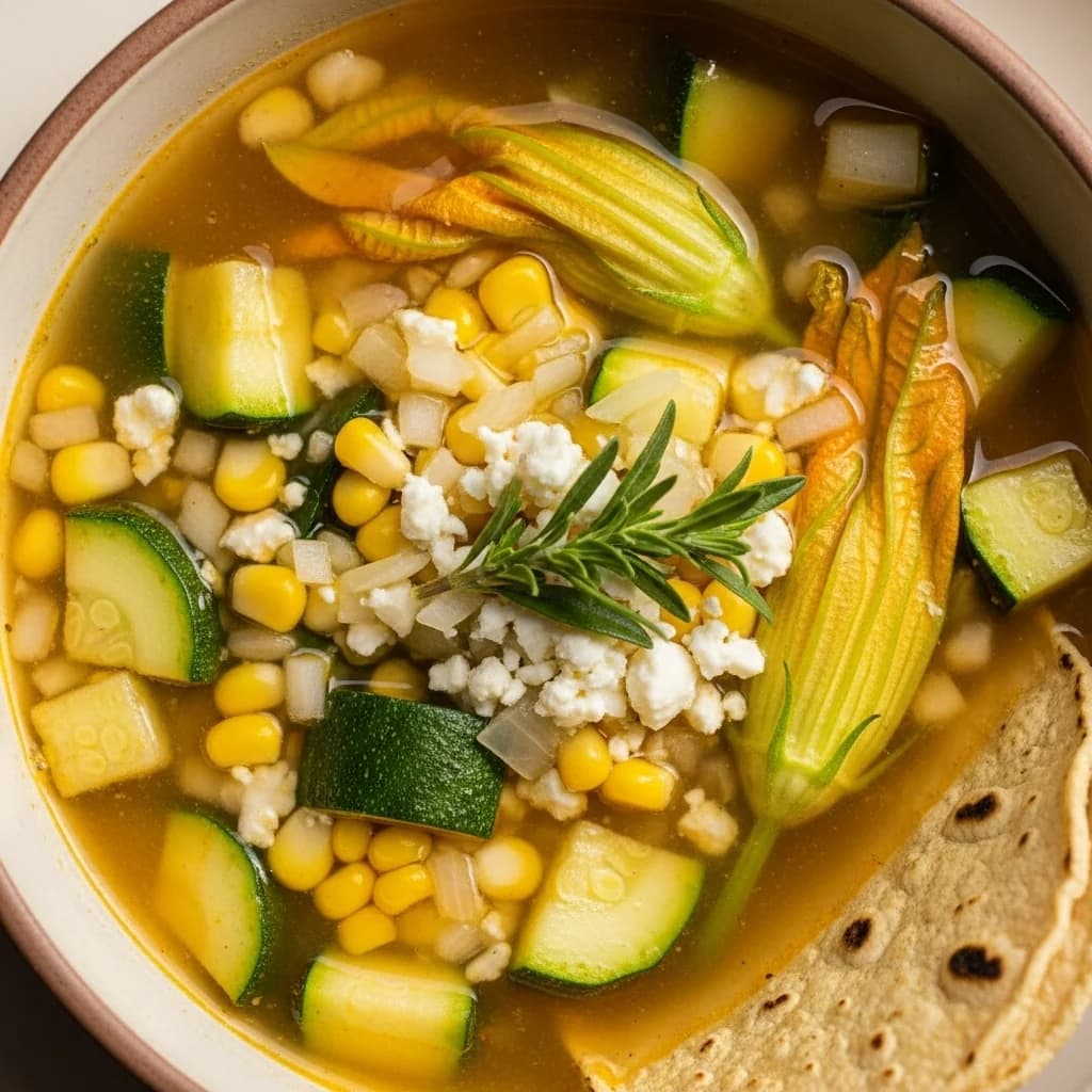 Um gostinho do milharal: a reconfortante Sopa de Milpa do México