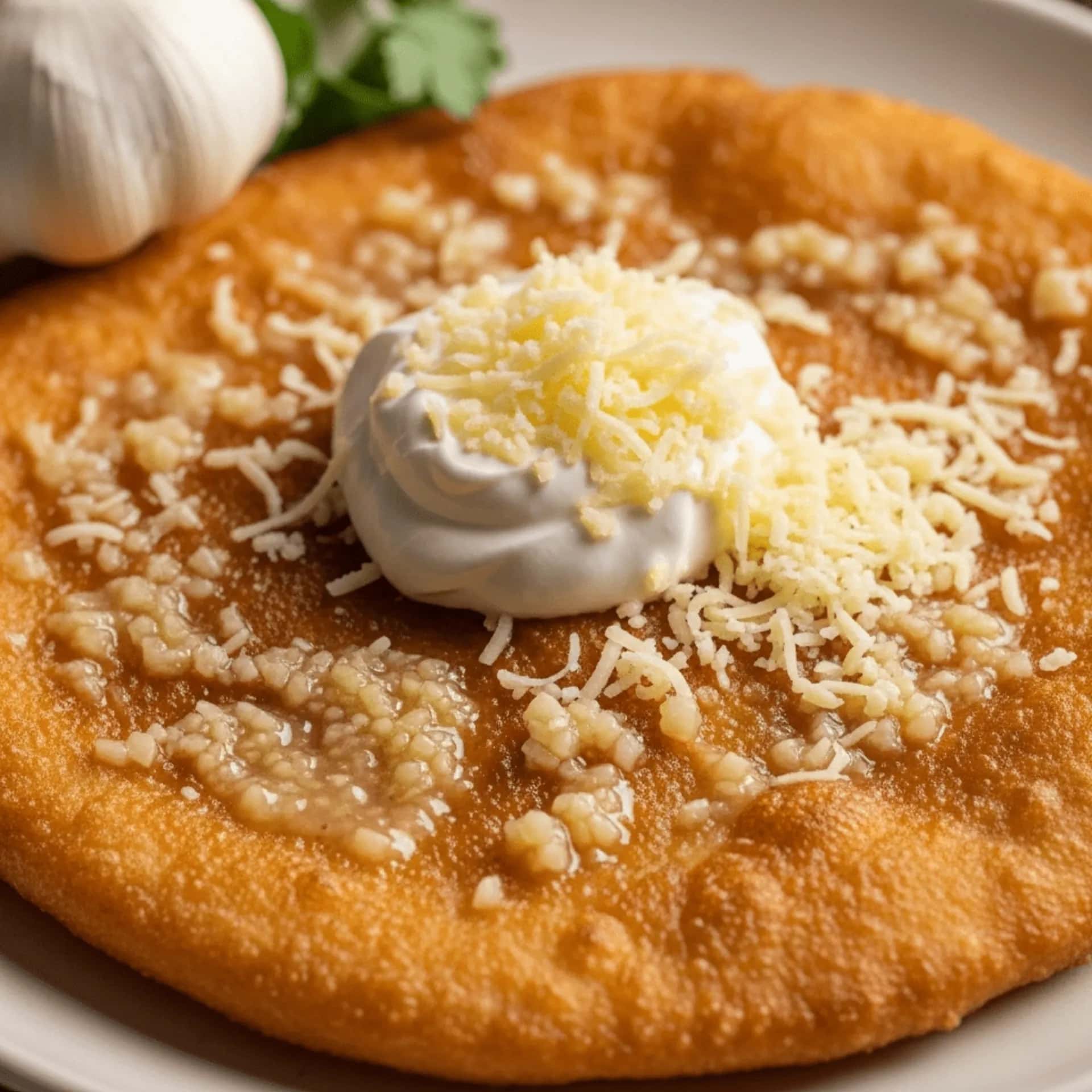 La famosa comida callejera de Budapest: los mejores Lángos con ajo