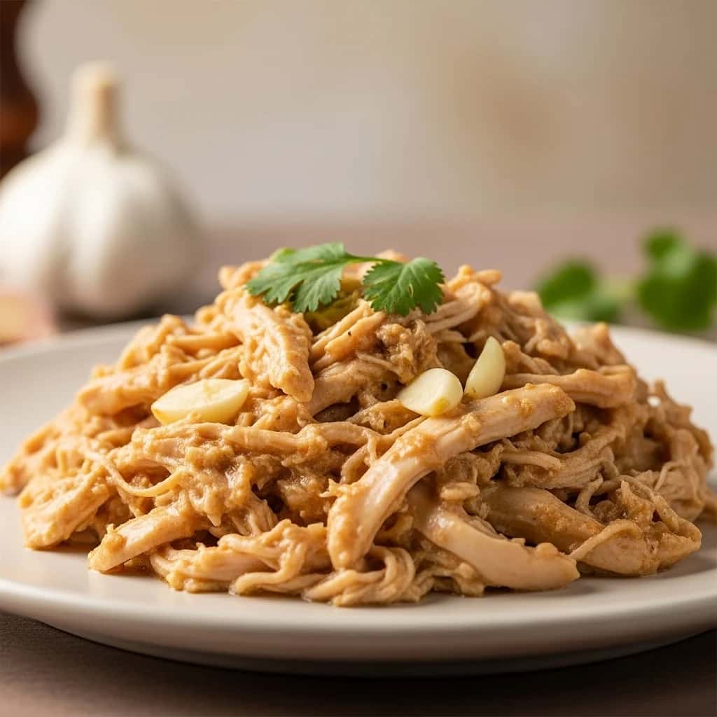 La delicia ahumada de México: pollo cremoso con ajo y chipotle