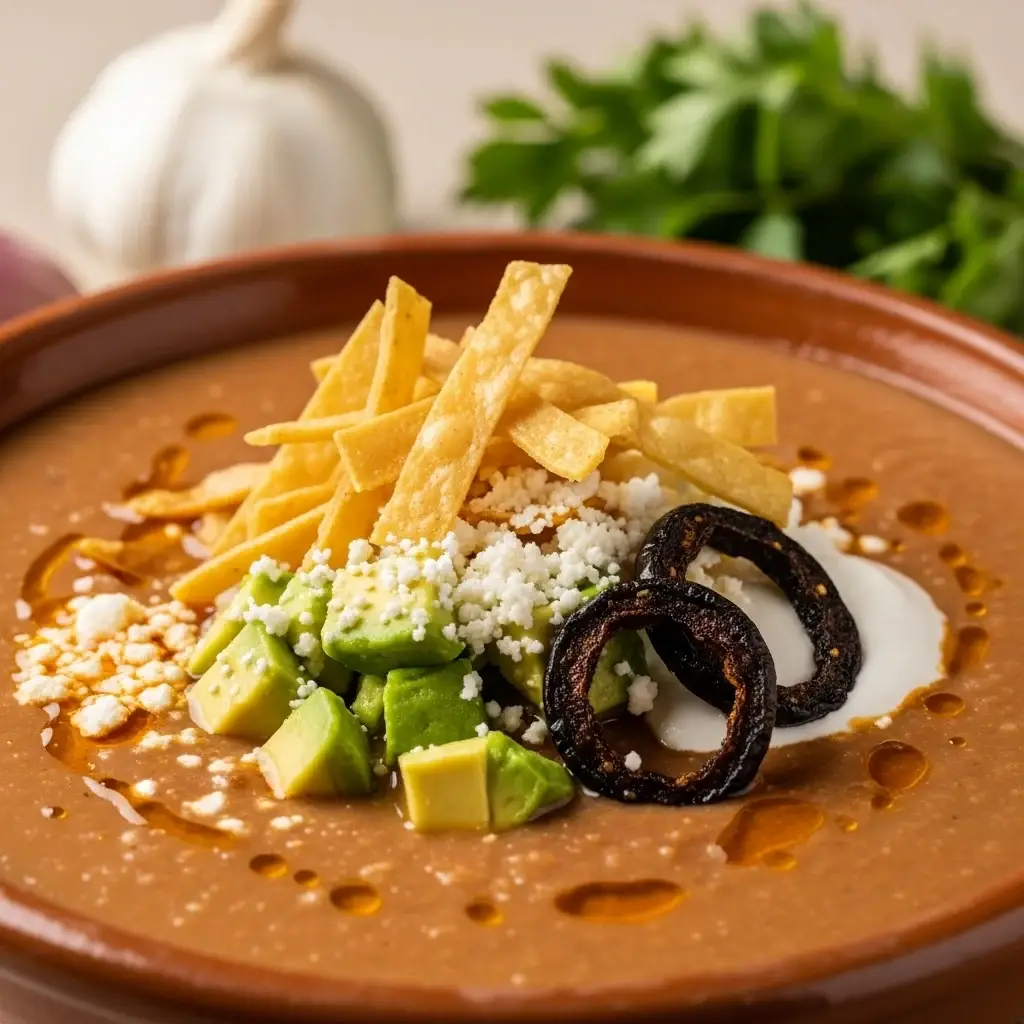 From the Heart of Michoacán: A Rustic Tarascan Bean & Garlic Soup