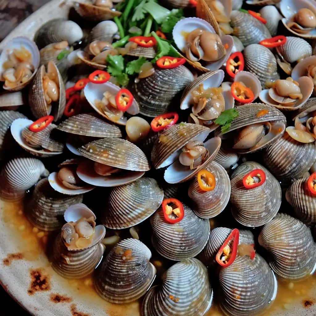 Golden Garlic Clams: A Vietnamese Delight
