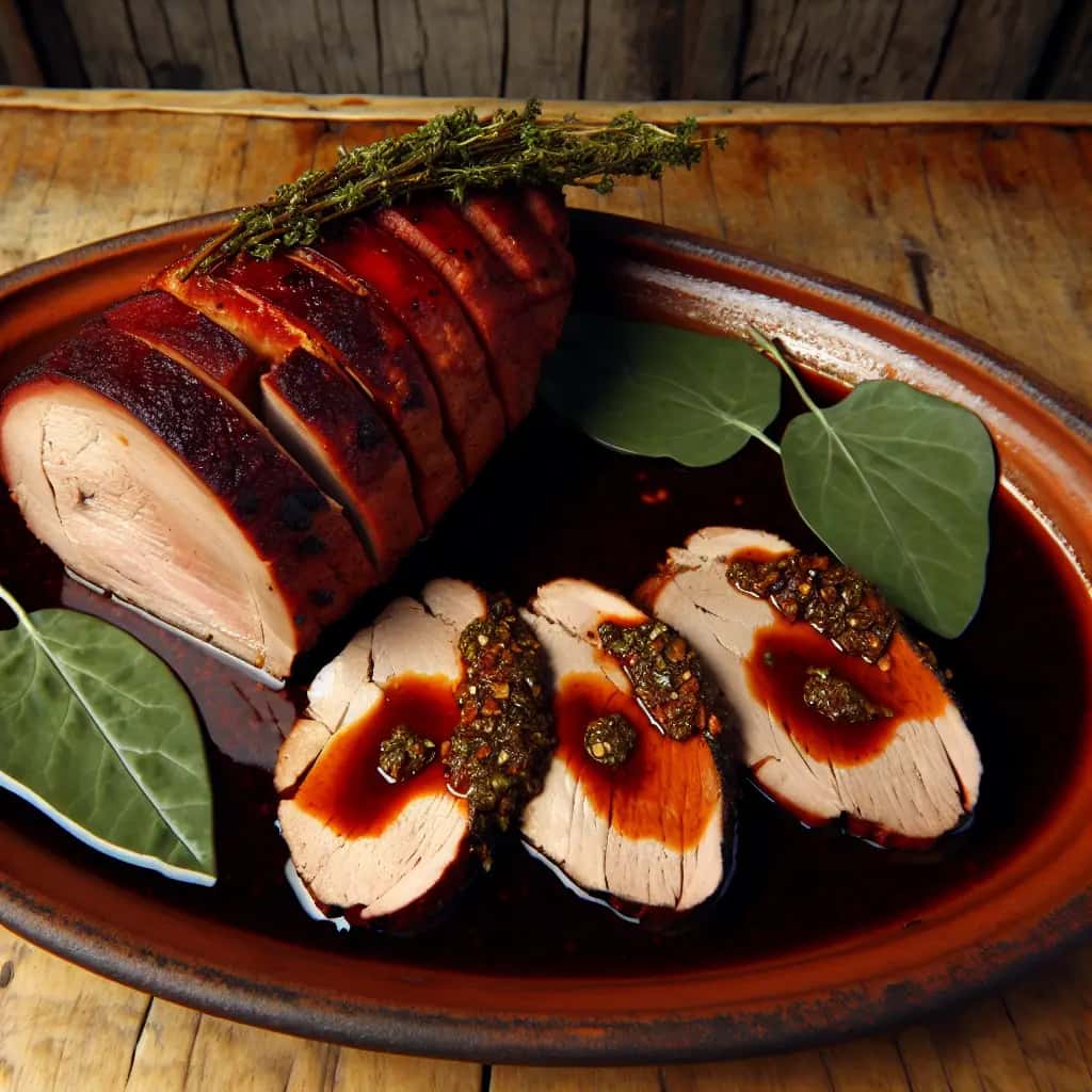 Un sabor del viejo mundo: el fragante lomo de cerdo envuelto en maguey de México (Lomo de Cerdo en Penca de Maguey)