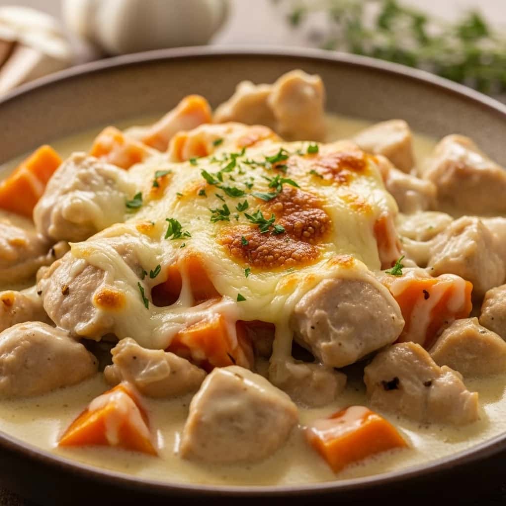 De Georgia a Japón: el mejor pollo cremoso con ajo (Shkmeruli)