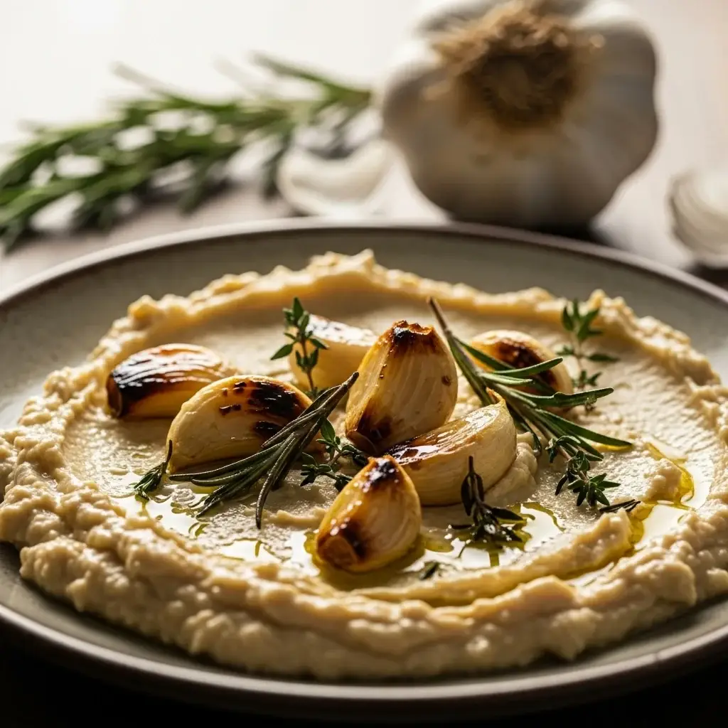 Oro italiano: crema cremosa de ajo asado al horno (Aglio al Forno)