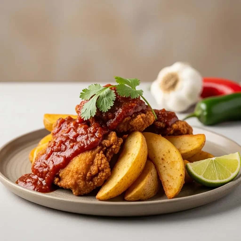 A Plaza Classic: San Luis Potosí's Famous Garlic Fried Chicken (Pollo de Plaza)