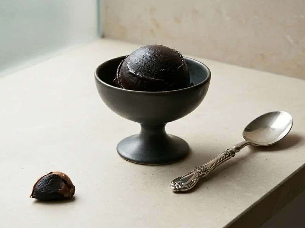 Helado de Miel y Ajo Negro