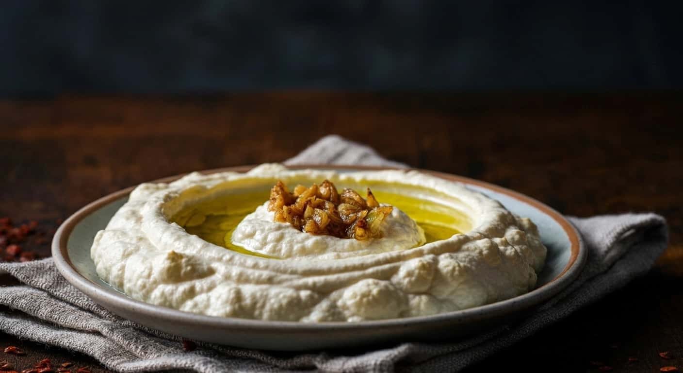 Authentic Egyptian Garlic Dip Recipe (Creamy Tomiya)