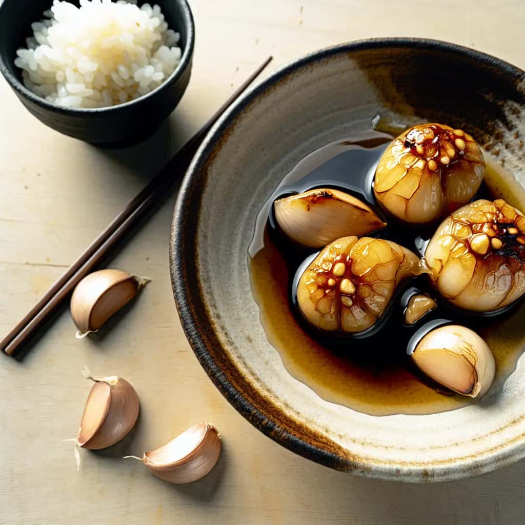 Del Izakaya a tu cocina: ajo estofado con miso envasado en umami