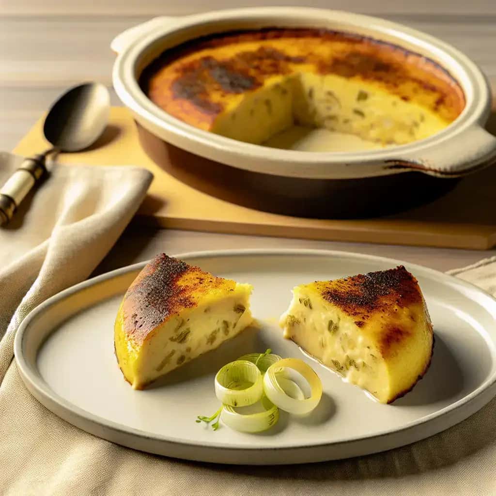 De la cocina peruana: una sabrosa receta de ajo y ajo. Budín de Queso (Budín de Ajo)