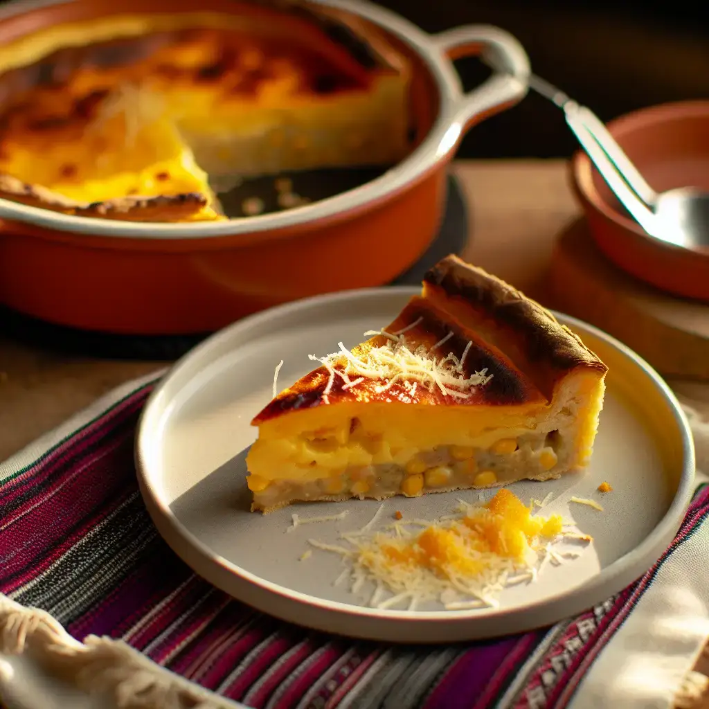 Del Valle Sagrado: Salados y Sabrosos del Perú Pastel de choclo con ajo (Pastel de Choclo con Ajo)