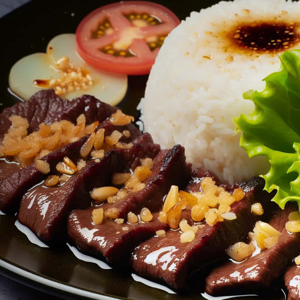 Desde las aceras de Vietnam: carne de res con mantequilla y ajo chisporroteante (Bò Nướng Bơ Tỏi)