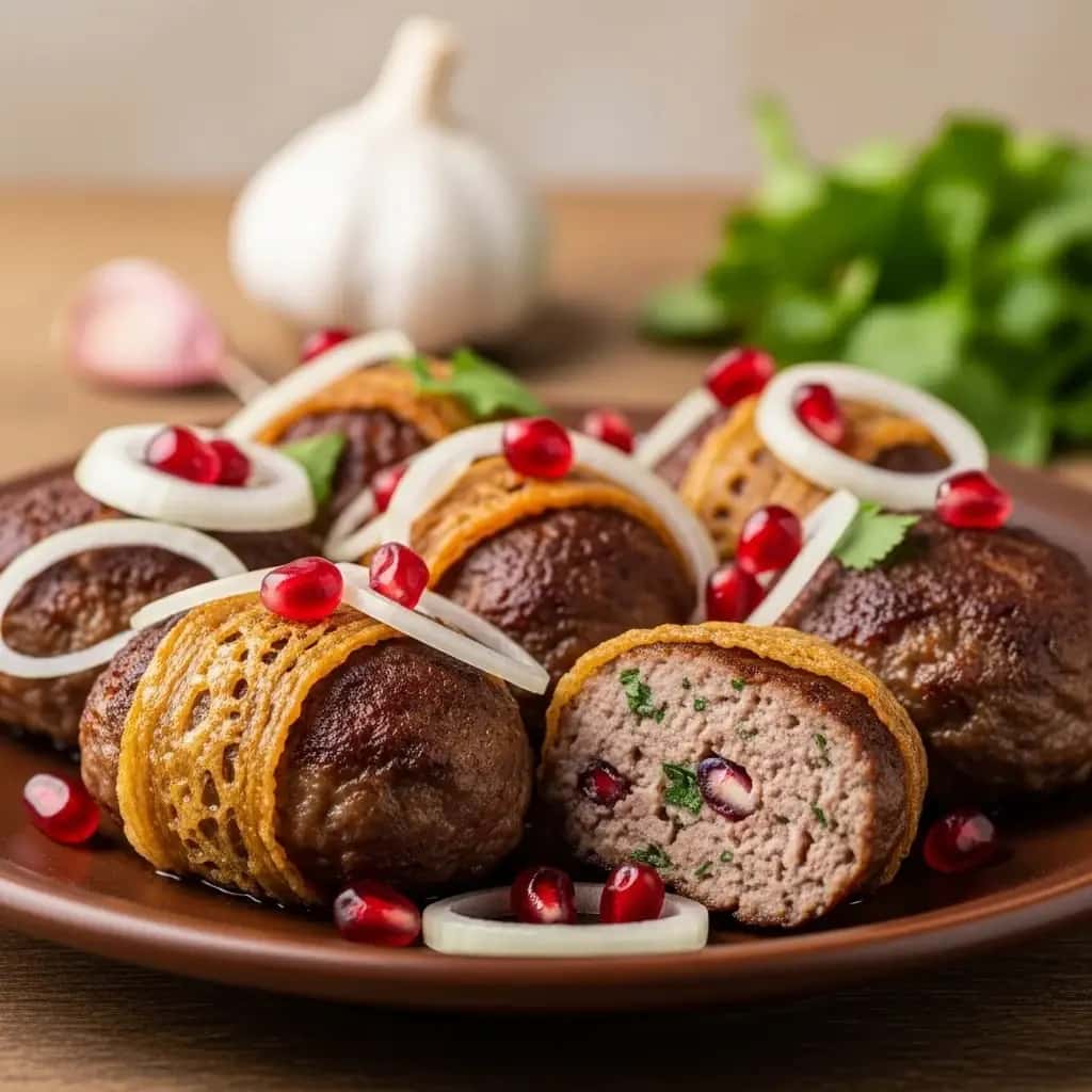 From Abkhazia's Coast: Spicy Garlic Meatballs (Abkhazura)