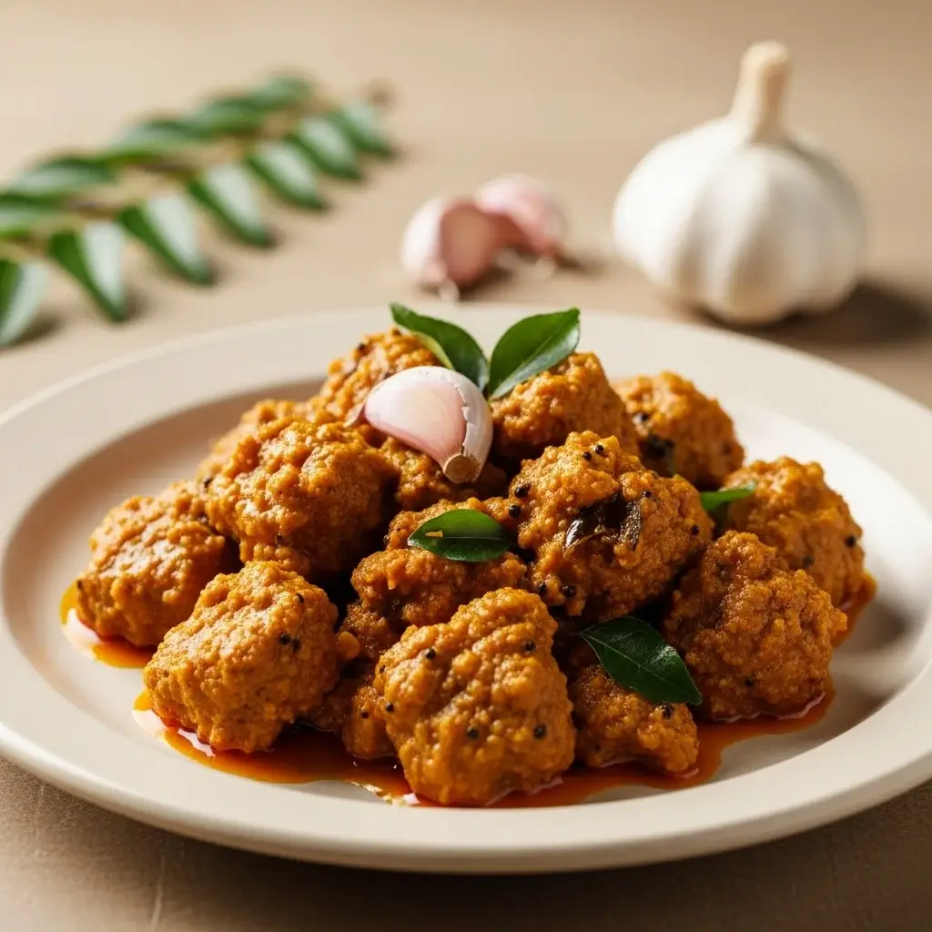 Ilha dos Aromas: Curry Cremoso de Coco e Alho do Sri Lanka (Sudulunu Maluwa)