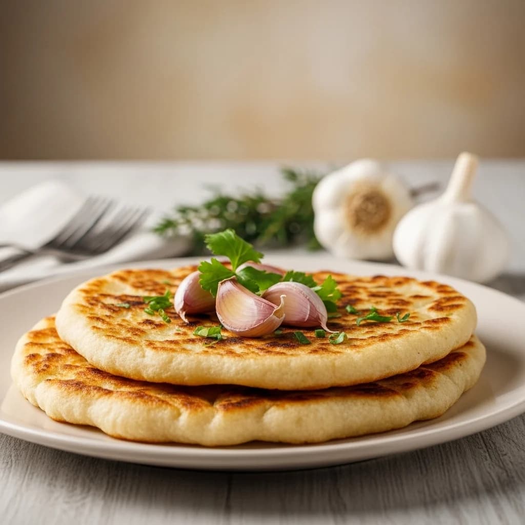 Slovakia's Rustic Garlic Flatbread (Cesnakový Osúch)