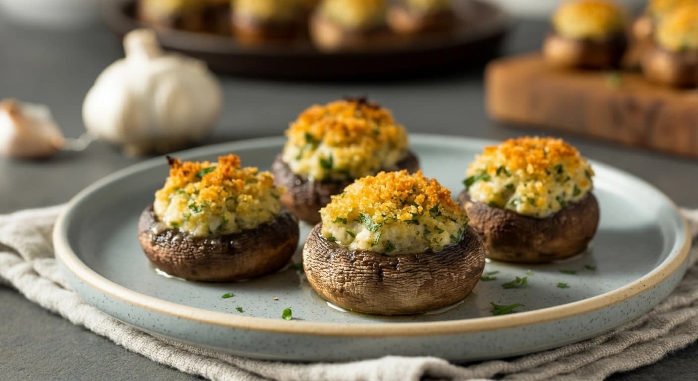 Champiñones Rellenos de Ajo Definitivos: El Aperitivo Perfecto para Fiestas