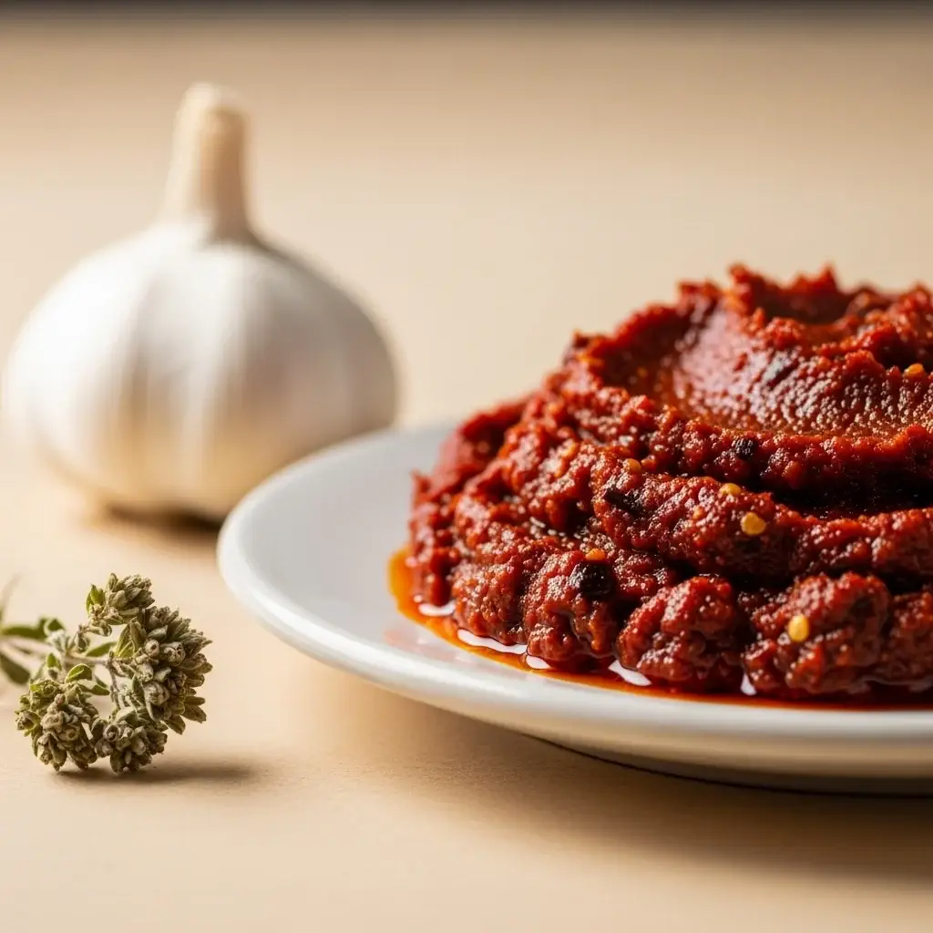 Desde el Corazón del Perú: Un Ardiente & Pasta de chile con ajo ahumado (Pasta de Ají y Ajo)