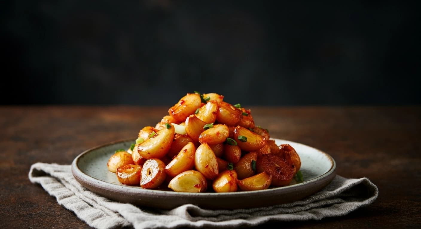 Le Secret Sucré-Salé de la Corée : Gousses d'Ail Marinées Maneul Jangajji