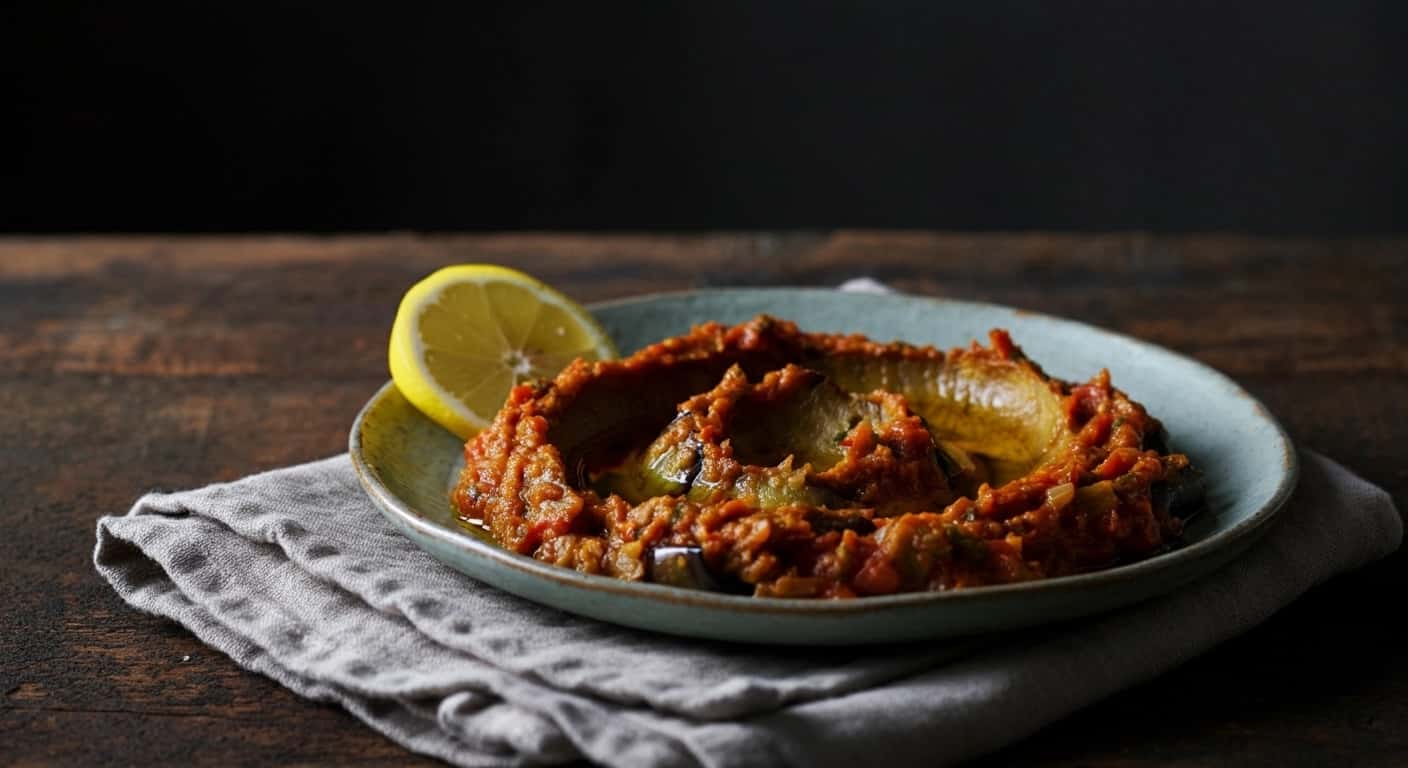 Authentic Mirza Ghasemi Recipe (Smoky, Garlicky & Irresistible)