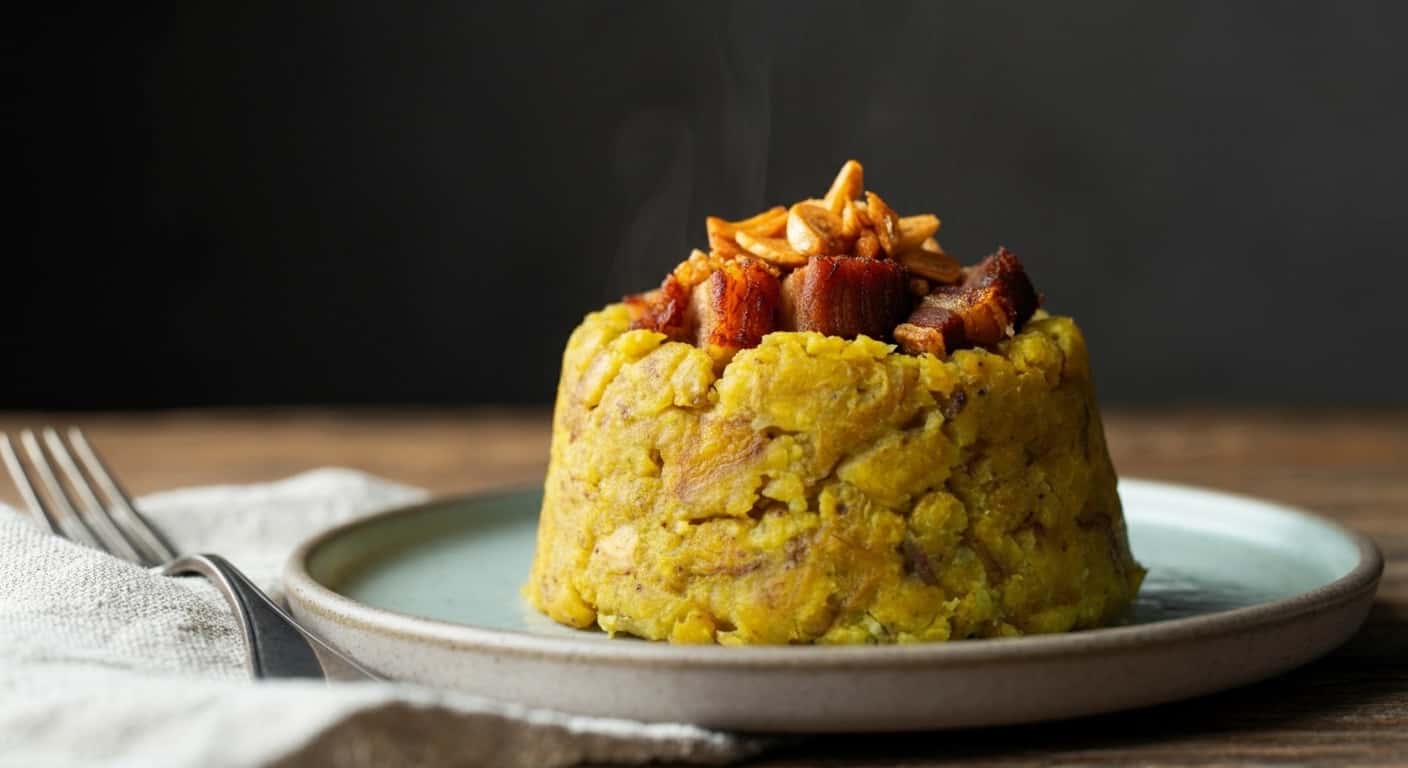 Auténtico Mofongo Puertorriqueño: Tu Pasaporte al Caribe
