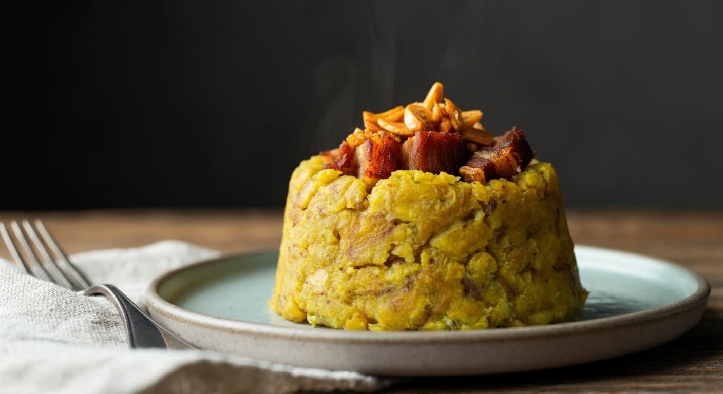 Auténtico Mofongo Puertorriqueño: Tu Pasaporte al Caribe