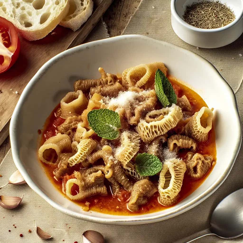 Rapsodia romana: estofado de callos al ajillo