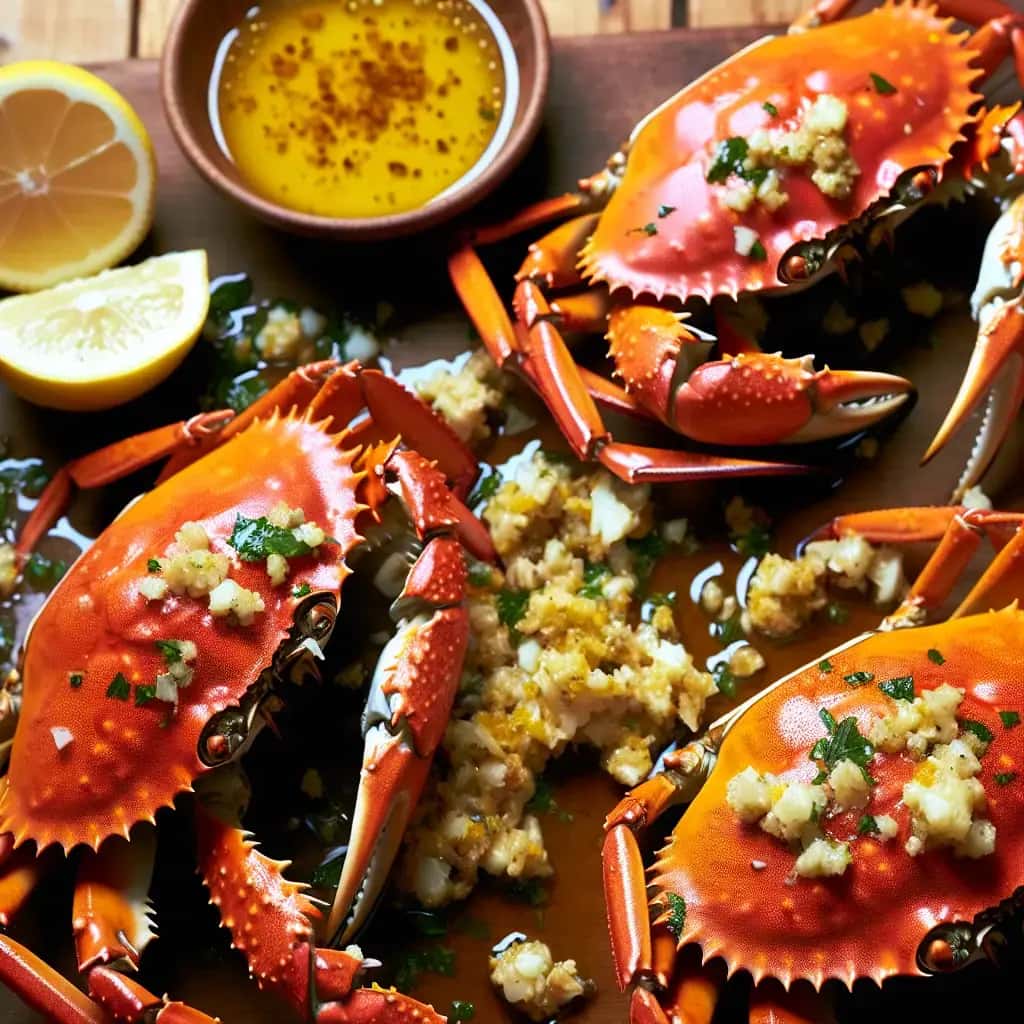 El legendario cangrejo Dungeness con ajo asado de San Francisco