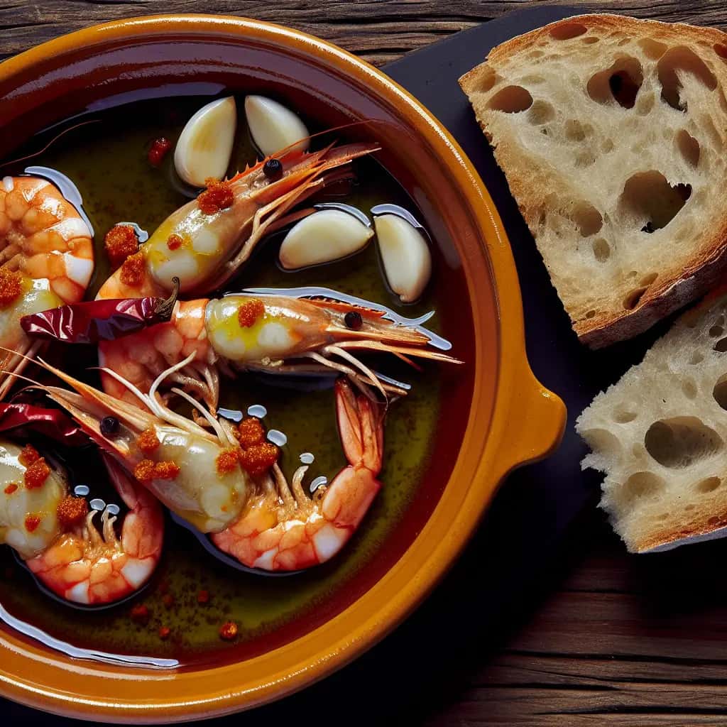 Spain's Sizzling Garlic Shrimp (Gambas al Ajillo)