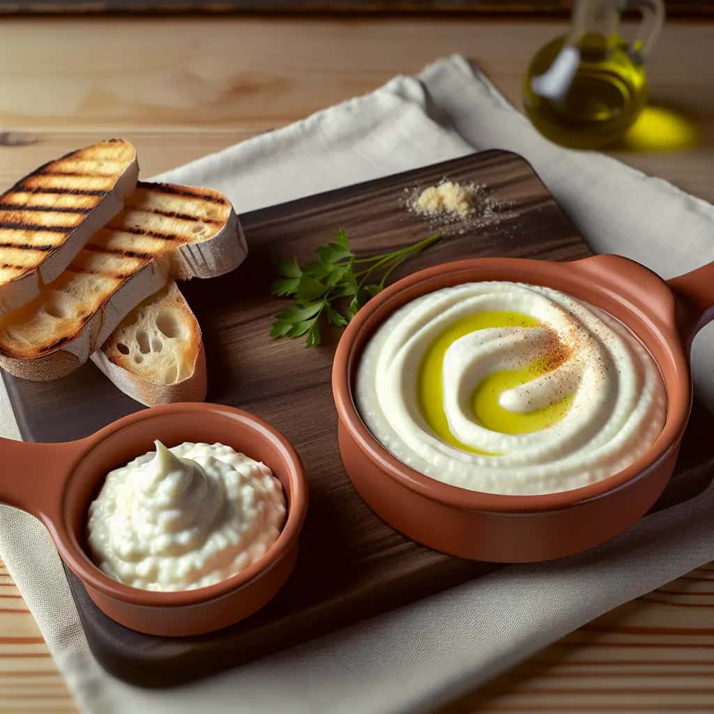 Morue à la Crème d'Ail à la Vénitienne (Baccalà Mantecato all'Aglio)