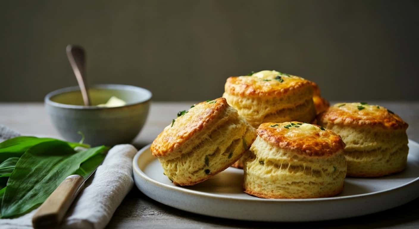 Fluffy Wild Garlic Scones: A Perfect Recipe for a Spring Afternoon