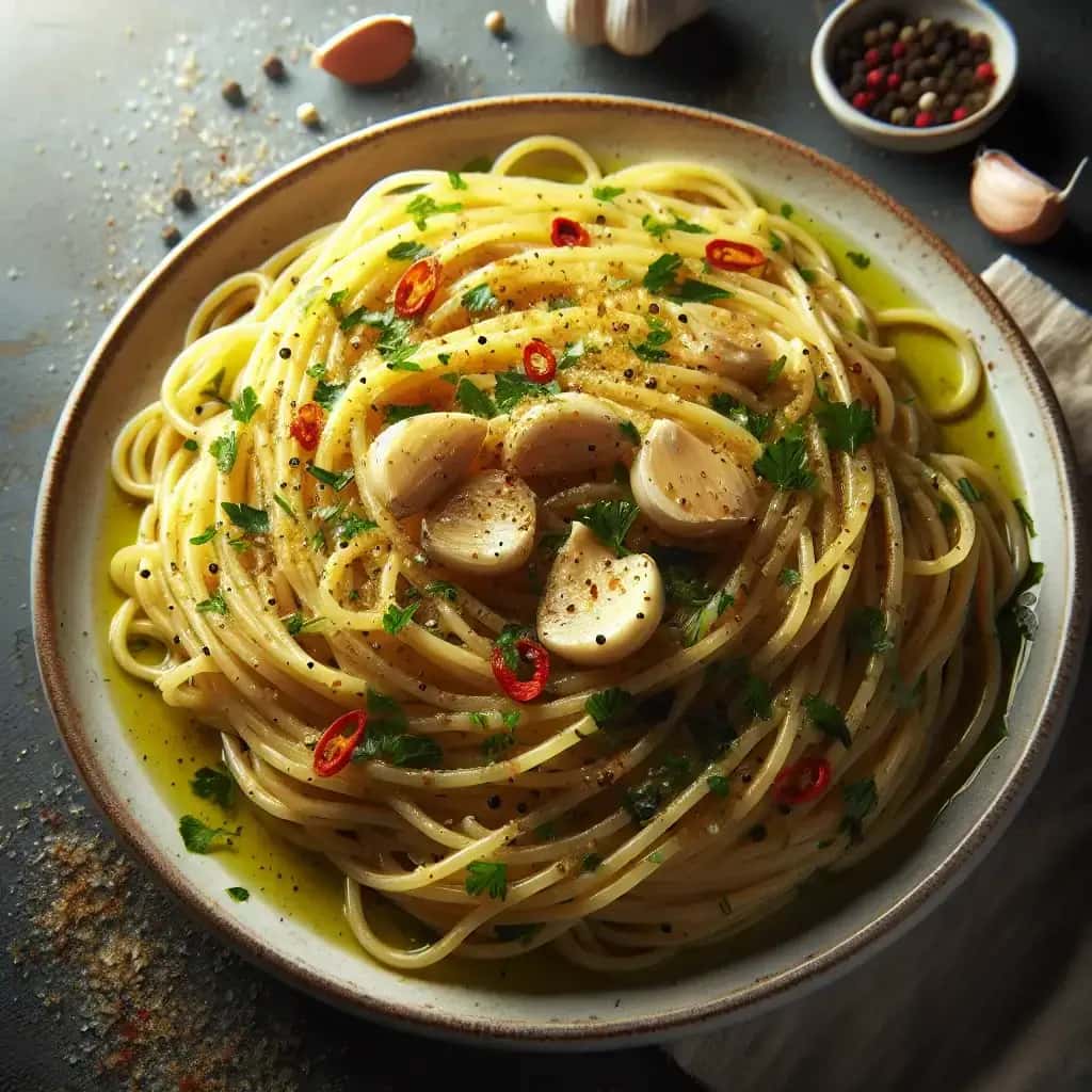 Aglio e Olio : les pâtes à l'ail par excellence