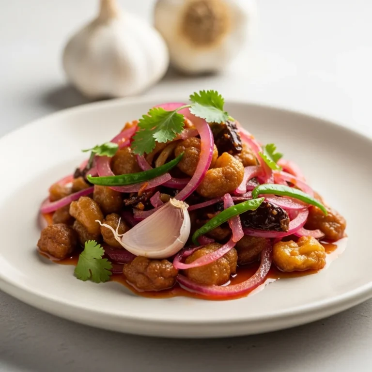 From Mexico’s Pantry: Zesty Pickled Garlic with Chile & Herbs (Ajos Encurtidos)