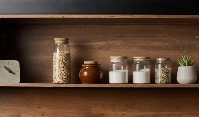 Handcrafted Stoneware Garlic Jar