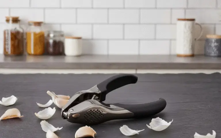 Soft Touch Contour Garlic Press