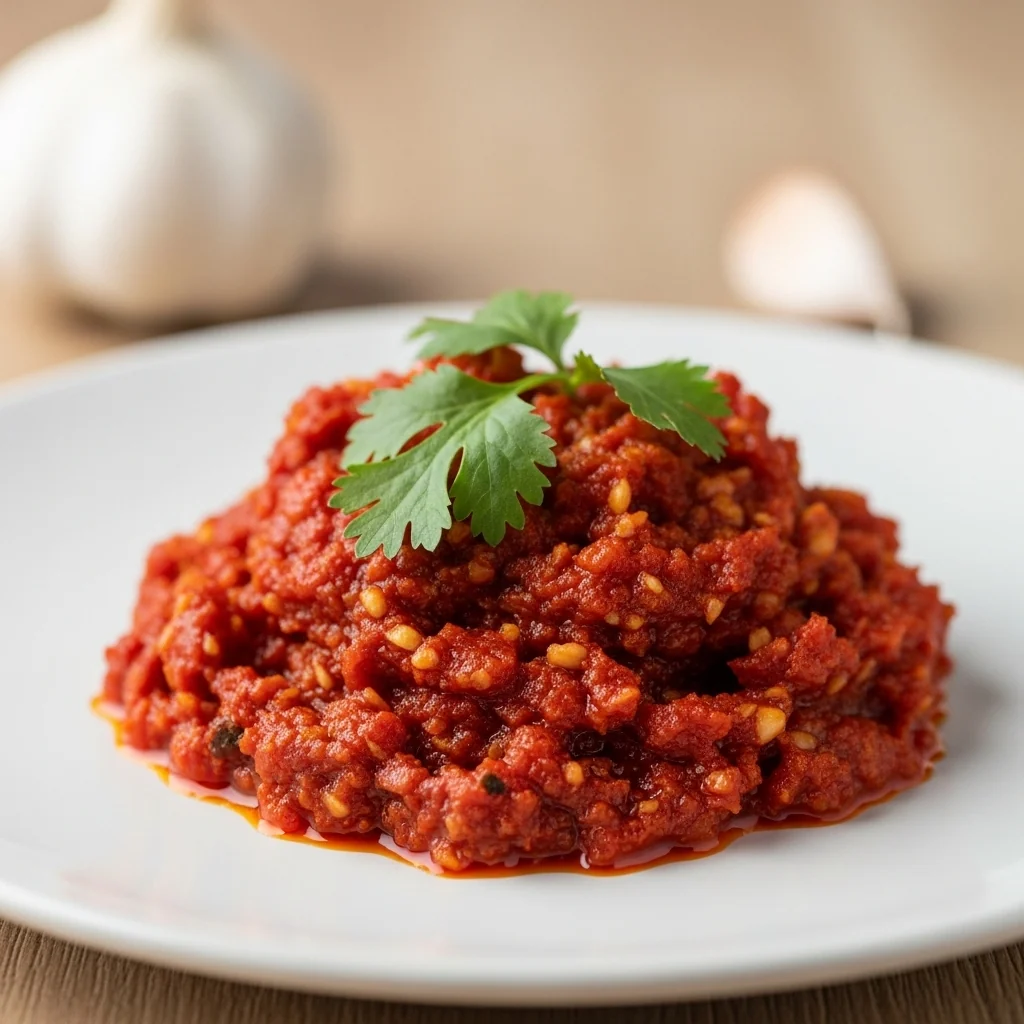 From the Pearl of the Indian Ocean: A Fiery Mauritian Garlic Chili Paste (Piment Crazé)